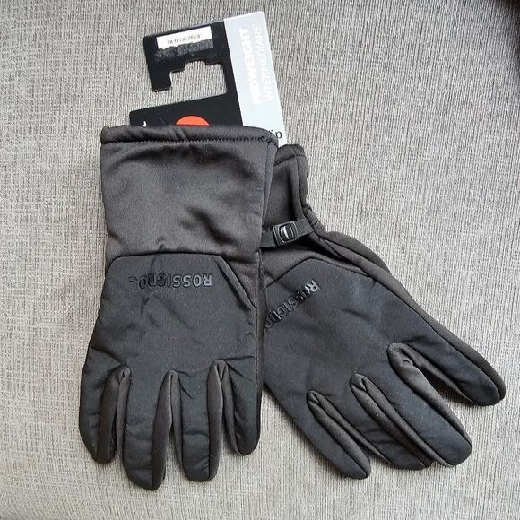 Rossignol Midweight Intermediare Black Warm Chaud Water Resistant Gloves Size Xl - Picture 1 of 11